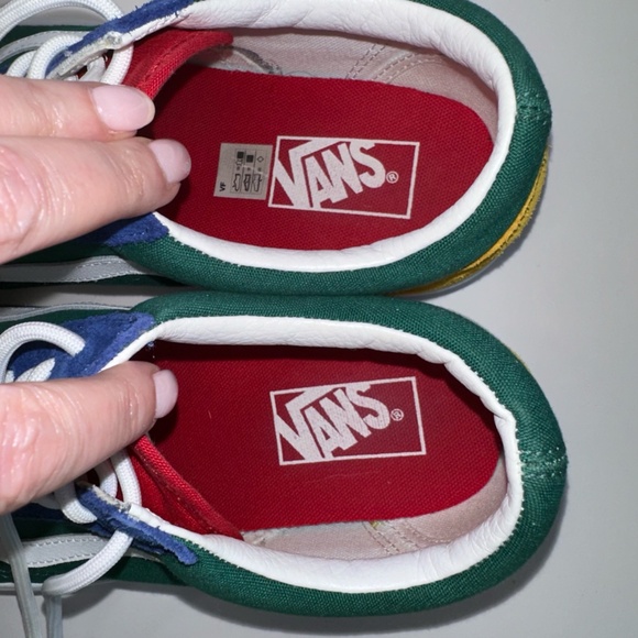 Vans Old Skool Yacht Club Low Top Sneakers Women 10.5 / Men 9 Skate Shoe Multi - Picture 9 of 11